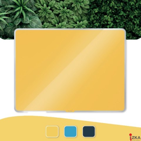 Szklana tablica magnetyczna Leitz Cosy 60x40cm, żółta 70420019