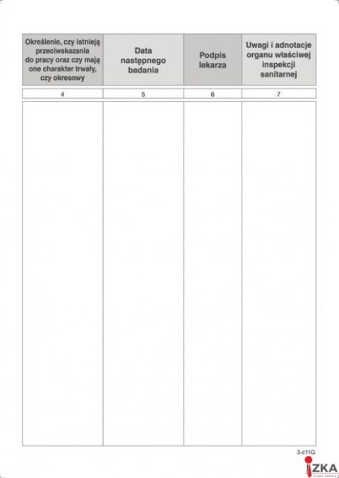 Książeczka zdrowia, A6 16 stron, 10-530-5 DOTTS