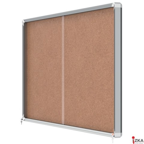 Gablota korkowa Nobo Premium Plus 27xA4 (drzwiczki przesówne) 1915333