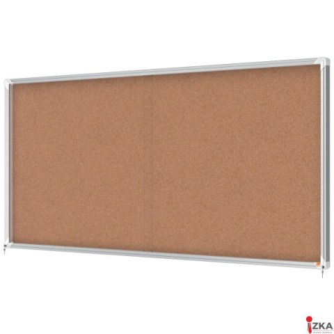 Gablota korkowa Nobo Premium Plus 27xA4 (drzwiczki przesówne) 1915333