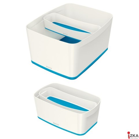 Organizer MyBOX podłużny biało-niebieski LEITZ 52581036