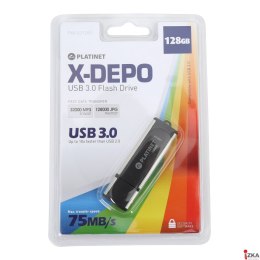 Pendrive USB 3.0 X-DEPO 128GB Platinet PMFU3128X