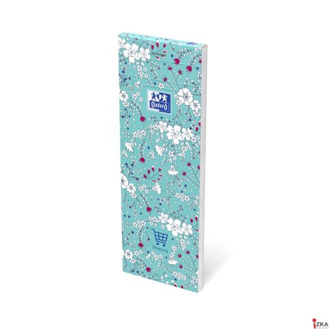 Blok notatnikowy Oxford Floral - lista zakupowa 400111054