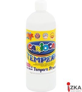 Farba tempera 1000 ml, biały CARIOCA 170-1440/170-2639 Farba tempera 1000 ml, biały CARIOCA 170-1440/170-2639