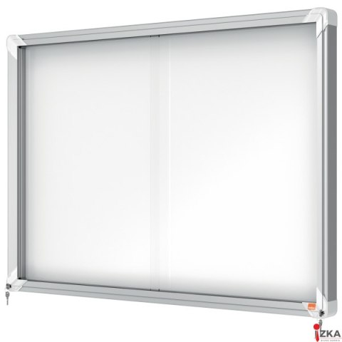 Gablota magnetyczna zewnętrzna Nobo Premium Plus 8xA4 (drzwiczki przesuwn