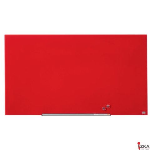 Szklana tablica Nobo Impression Pro 1260x710mm, czerwona Szklana tablica Nobo Impression Pro 1260x710mm, czerwona