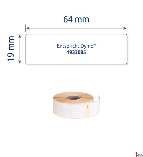 Etykiety Heavy Duty A1933085 19x64 450 et. w rolce do termodruku, poliestrowe, trwałe, białe Avery Zweckform