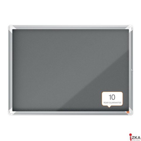 Gablota filcowa wewnętrzna Nobo Premium Plus 8xA4, szara 1915329