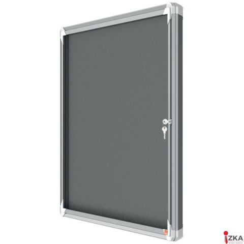 Gablota filcowa wewnętrzna Nobo Premium Plus 8xA4, szara 1915329