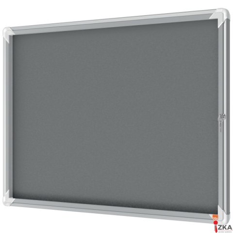Gablota filcowa wewnętrzna Nobo Premium Plus 8xA4, szara 1915329