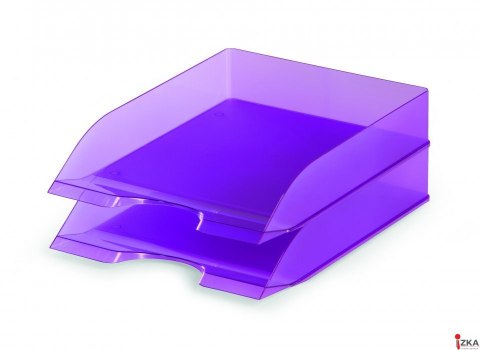 Półka na dokumenty DURABLE BASIC A4 przezroczysta purpurowa 1701674992 Półka na dokumenty DURABLE BASIC A4 przezroczysta purpurowa 1701674992