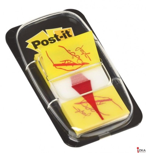 Zakładki indeksujące POST-IT z nadrukiem ręka+ołówek (680-31), PP, 25,4x43,2mm, 50 kart. Zakładki indeksujące POST-IT z nadrukiem ręka+ołówek (680-31), PP, 25,4x43,2mm, 50 kart.