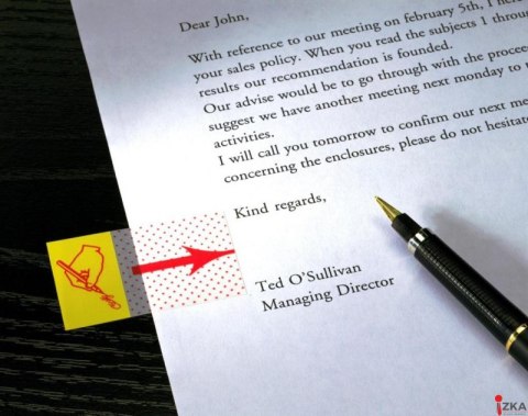 Zakładki indeksujące POST-IT z nadrukiem ręka+ołówek (680-31), PP, 25,4x43,2mm, 50 kart. Zakładki indeksujące POST-IT z nadrukiem ręka+ołówek (680-31), PP, 25,4x43,2mm, 50 kart.
