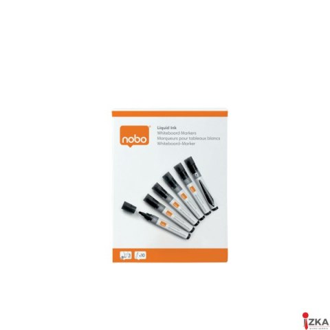 Markery Liquid Ink, czarne, 10 szt 1915377