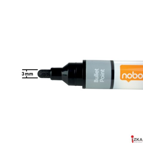 Markery Liquid Ink, czarne, 10 szt 1915377