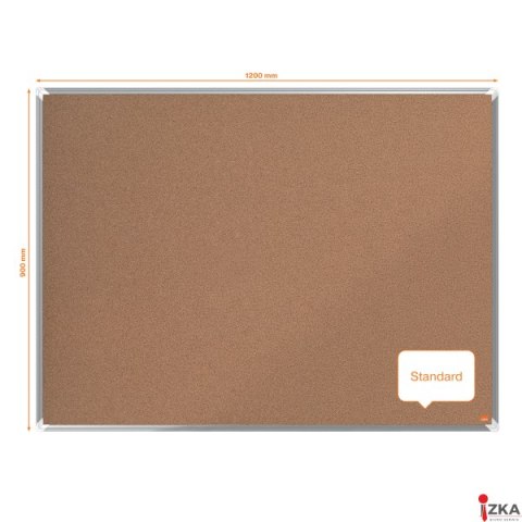 Tablica ogłoszeniowa korkowa Nobo Premium Plus 1200x900mm 1915181