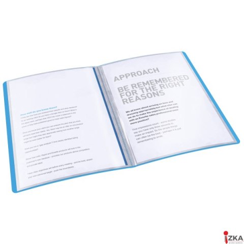 Album ofertowy VIVIDA A4 40kieszeni niebieski 623997 ESSELTE