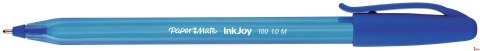 Długopis ze skuwką INKJOY 100 CAP M 1.0mm niebieski PAPER MATE S0977420 Długopis ze skuwką INKJOY 100 CAP M 1.0mm niebieski PAPER MATE S0977420