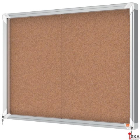 Gablota korkowa Nobo Premium Plus 8xA4 (drzwiczki przesuwne) 1915331