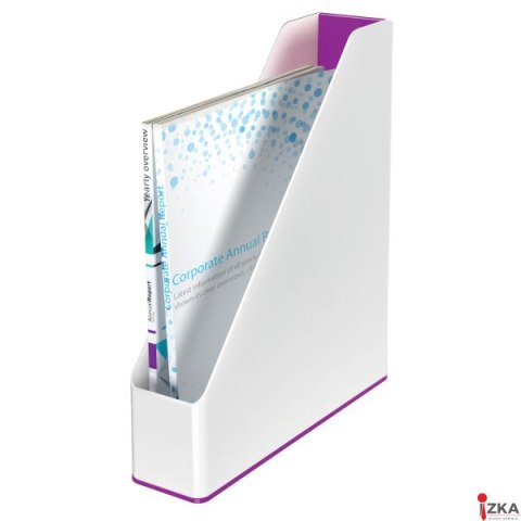 Pojemnik na dokumenty Leitz WOW dwukolorowy, fioletowy 53621062