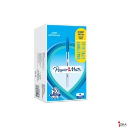 Długopis_ze skuwką Paper Mate 045 fine (0,7 mm) niebieski 2084413