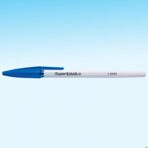 Długopis_ze skuwką Paper Mate 045 fine (0,7 mm) niebieski 2084413