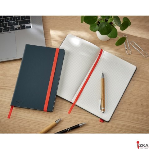 Notatnik Leitz Cosy, A5, kratka, szary 44540089