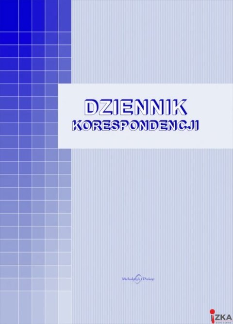 701-A Dziennik korespondencyjny MICHALCZYK&PROKOP A4 192 kartek
