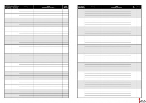 701-A Dziennik korespondencyjny MICHALCZYK&PROKOP A4 192 kartek