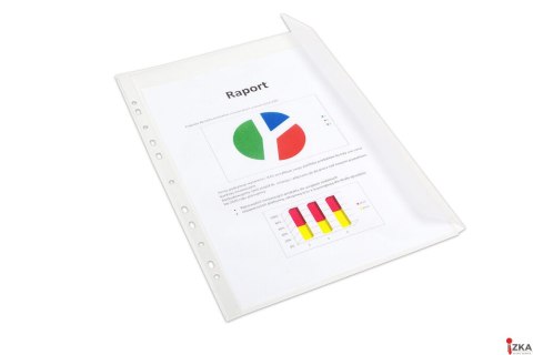 Koszulki groszkowe z klapką B4 MAXI 120 mic. w folii (10szt) BANTEX 100550133