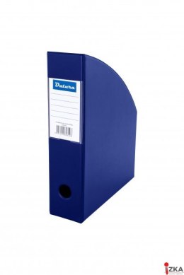 Pojemnik na czasopisma DOTTS A4 7cm niebieski PCV (SD-35-03)