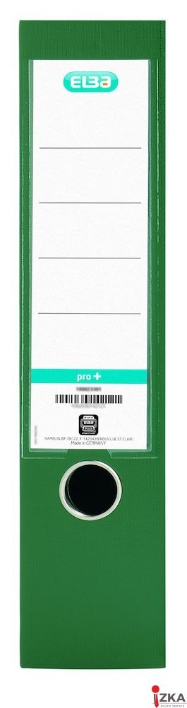 Segregator A4 80mm ELBA PRO+ zielony 100202174