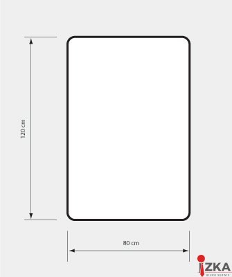 Mata pod krzesło DOTTS na podłogę 80x120cm miękka Mata pod krzesło DOTTS na podłogę 80x120cm miękka