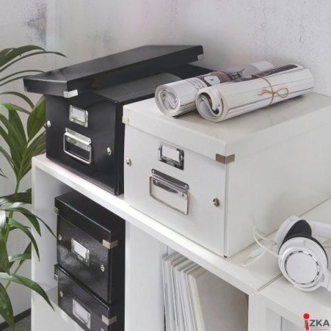 Pudło uniwersalne średnie LEITZ czarne 60440095 Pudło uniwersalne średnie LEITZ czarne 60440095