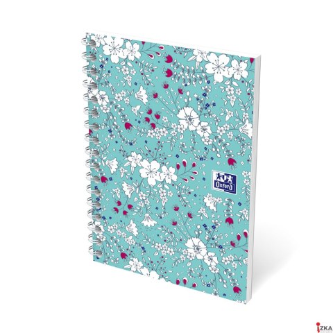 Kołonotatnik A6 50 kartek kratka Floral Oxford 400094826 Kołonotatnik A6 50 kartek kratka Floral Oxford 400094826
