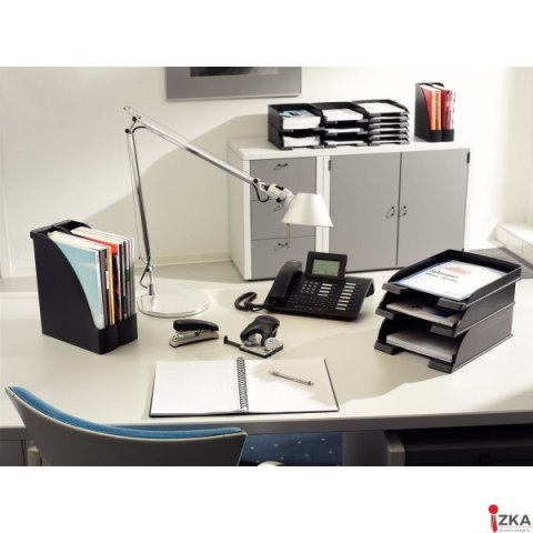 Półka na dokumenty LEITZ JUMBO PLUS czarna 52330095 Półka na dokumenty LEITZ JUMBO PLUS czarna 52330095