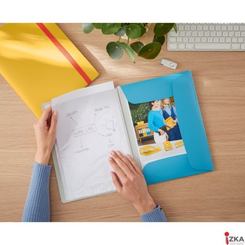 Album ofertowy Leitz Cosy, poszerzony, PP, niebieski 46700061