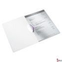 Skoroszyt z klipem LEITZ WOW fioletowy 41850062