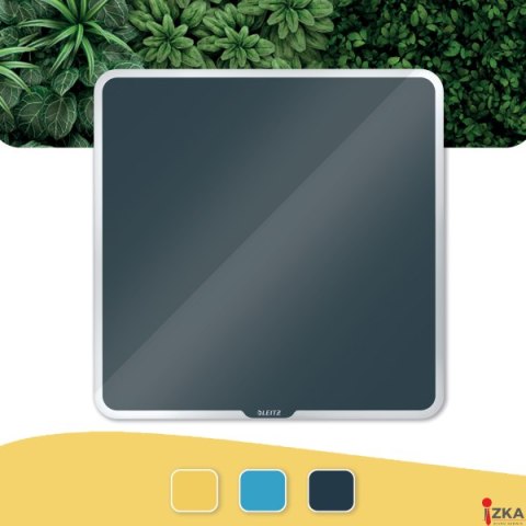 Szklana tablica magnetyczna Leitz Cosy 45x45cm, szara 70440089