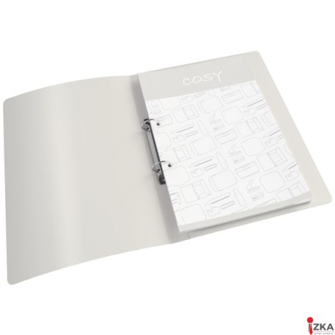 Segregator 2ringowy Leitz Cosy, szer. 32 mm, żółty 42380019 Segregator 2ringowy Leitz Cosy, szer. 32 mm, żółty 42380019