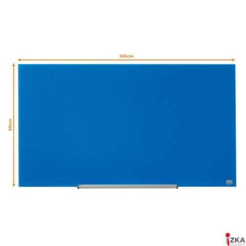 Szklana tablica Nobo Impression Pro 1000x560mm, niebieska Szklana tablica Nobo Impression Pro 1000x560mm, niebieska