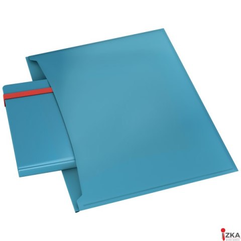 Teczka kopertowa z 2 przegródkami Leitz Cosy, niebieska 47090061 Teczka kopertowa z 2 przegródkami Leitz Cosy, niebieska 47090061