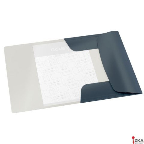 Teczka kartonowa z gumką Leitz Cosy, A4, szara 30020089 Teczka kartonowa z gumką Leitz Cosy, A4, szara 30020089