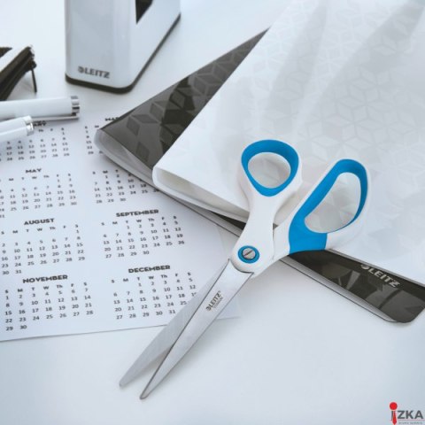 Nożyczki LEITZ WOW 20.5mm niebieskie 53192036