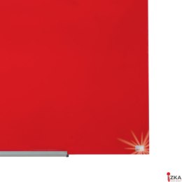 Szklana tablica Nobo Impression Pro 1000x560mm, czerwona