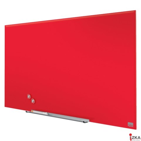 Szklana tablica Nobo Impression Pro 1000x560mm, czerwona Szklana tablica Nobo Impression Pro 1000x560mm, czerwona