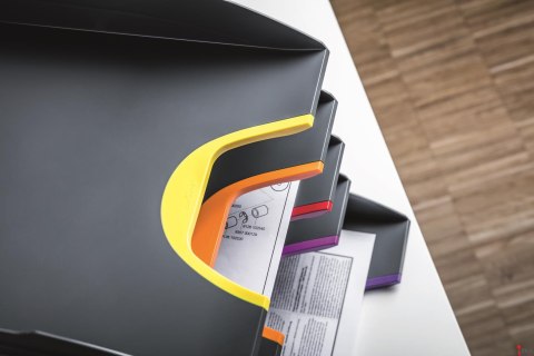VARICOLOR zestaw 5 tacek na dokumenty Antracyt 770557 DURABLE VARICOLOR zestaw 5 tacek na dokumenty Antracyt 770557 DURABLE