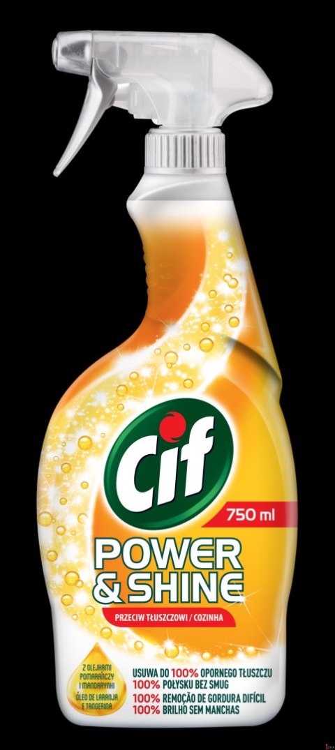 CIF Spray przeciw tłuszczowi 750ml 142342 CIF Spray przeciw tłuszczowi 750ml 142342