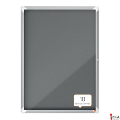 Gablota filcowa wewnętrzna Nobo Premium Plus 9xA4, szara 1915330