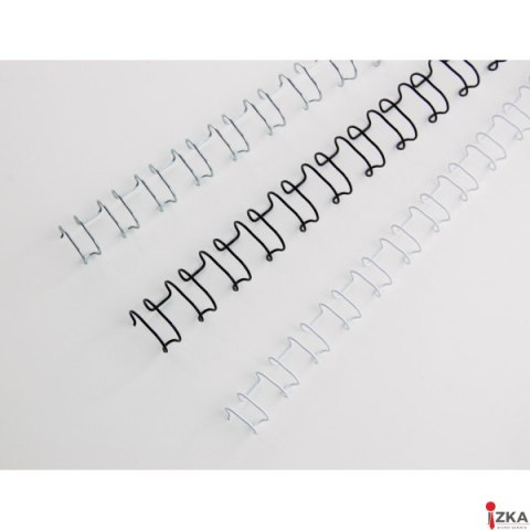 Grzbiety drutowe GBC A4 21L 6mm białe (100szt) IB165085